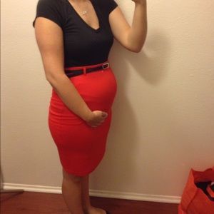 Pencil skirt